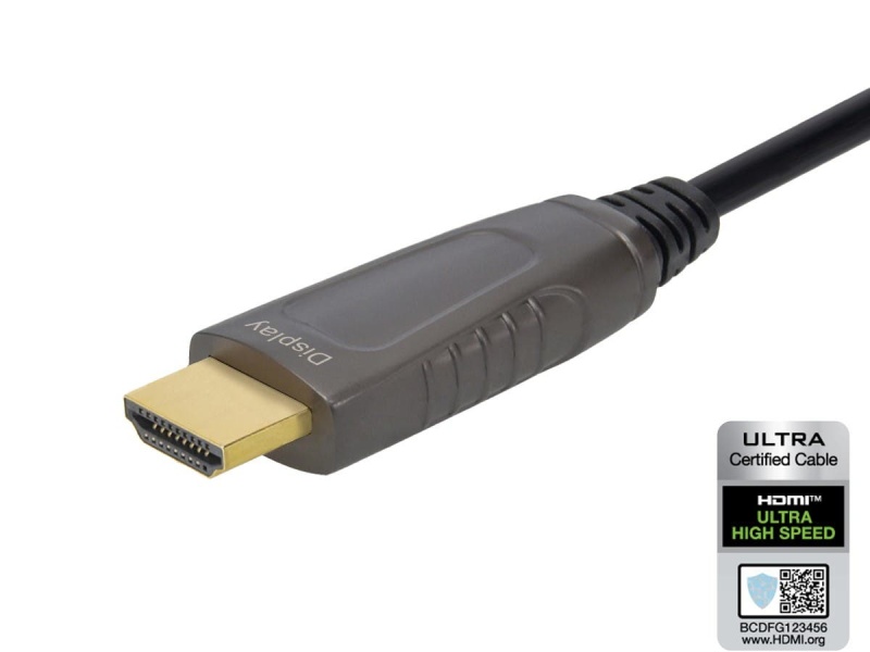 Monoprice Slimrun Av 8K Certified Ultra High Speed Active Hdmi Cable, Hdmi 2.1, Aoc, 10M, 32Ft
