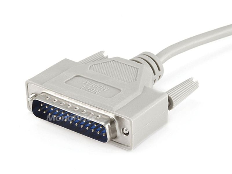 MonoFt Null Modem Db9f/Db25m Molded Cable