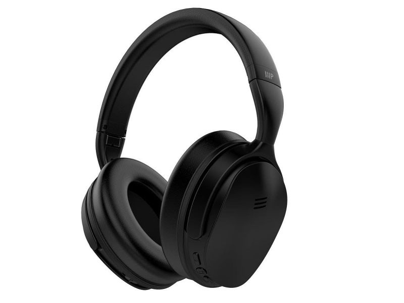 Monoprice Bt-300Anc Bluetooth Wireless Over Ear Headphones With Active Noise Cancelling (Anc) And Qualcomm Aptx Audio