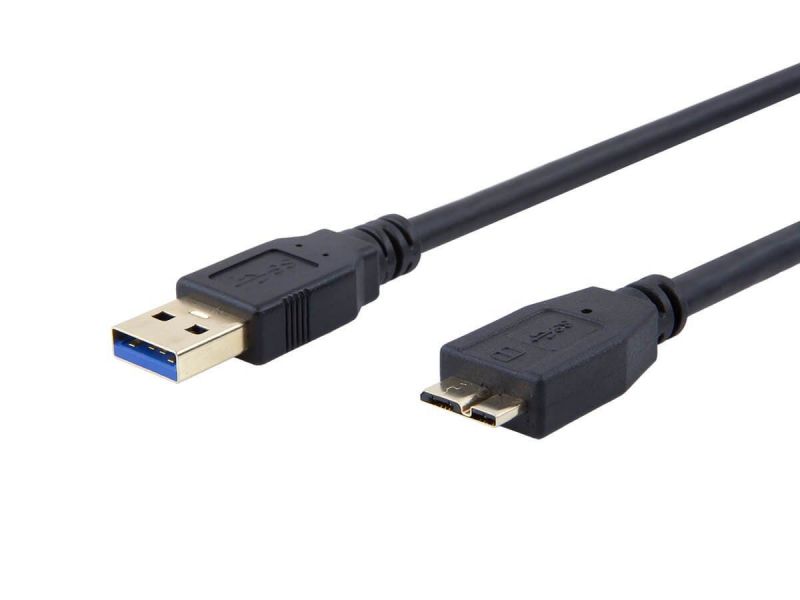 Monoprice Select Series Usb 3.0 Type-A To Micro Type-B Cable, Black, 1.5Ft