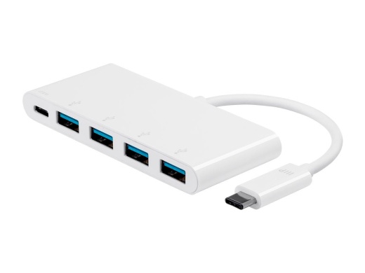 Monoprice Select Series USB-C to 4x USB-A 3.0 and USB-C Adapter