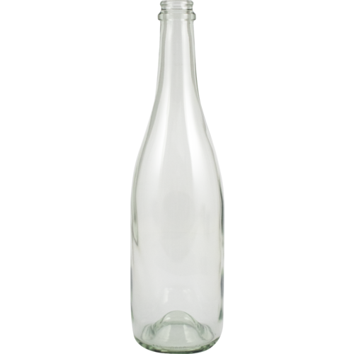Farro Glass | Premium Wine Bottles | Champagne | Clear | 750Ml | Case Of 12 Case
