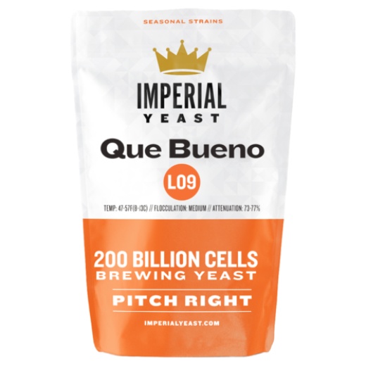 Imperial Yeast | L09 Que Bueno Lager | Beer Yeast | Double Pitch | 200 Billion Cells