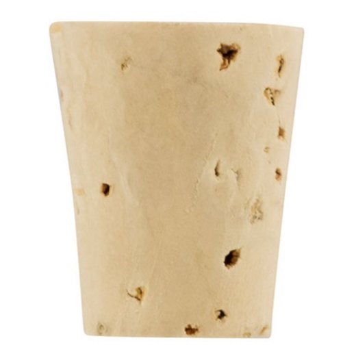 Tapered Cork #8 (Fits 375/750 Ml Bottles)