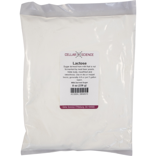 Lactose - Non-Fermentable Sweetener for Wine and Beer Making