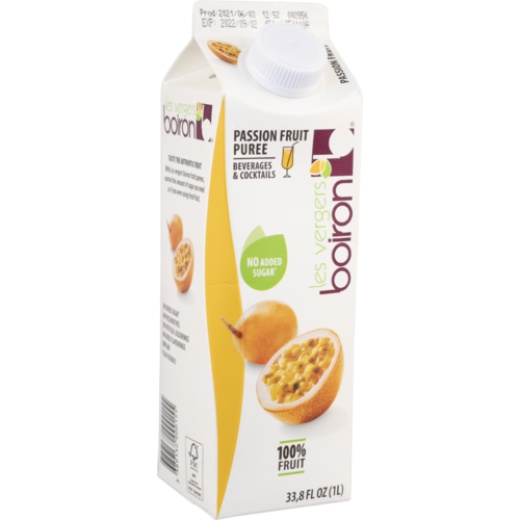 Boiron Passion Fruit Puree | 100% Fruit | Shelf Stable | 33 Oz