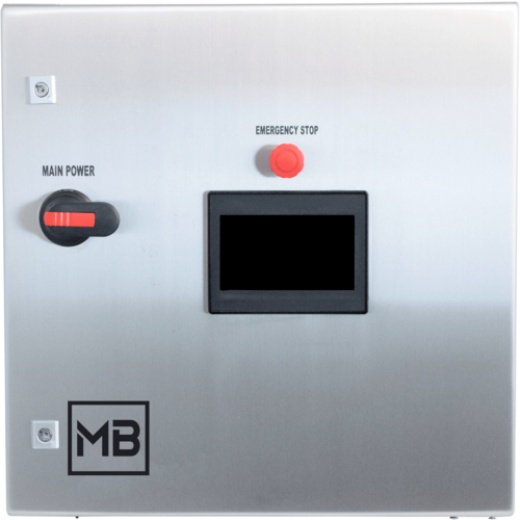 Mb® 3.5 Bbl Brewing System Control Panel | 7" Touch Screen | Individual Element Control | Stainless Steel Enclosure | Ul Listed | Made In The Usa