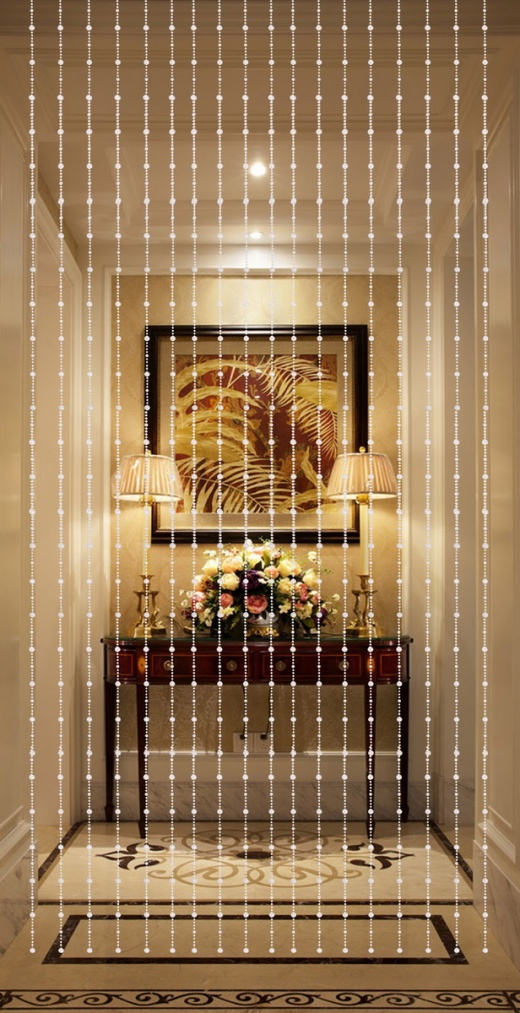 Colorful Acrylic Beaded Curtain for Home Decor