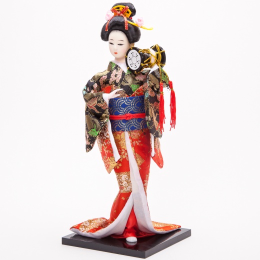 Handmade Porcelain Japanese Geisha Doll