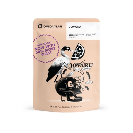 Omega Yeast | Oyl-033 Jovaru Lithuanian Farmhouse | Beer Yeast | Double Pitch | 225 Billion Cellsyeast