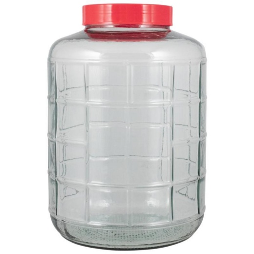 Farro Glass Carboy - Wide Mouth Fermenter with Carrying Harness