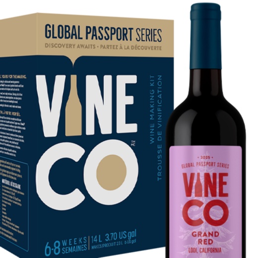 California Grand Red Wine Making Kit | Vineco Global Passport Series™ 2025