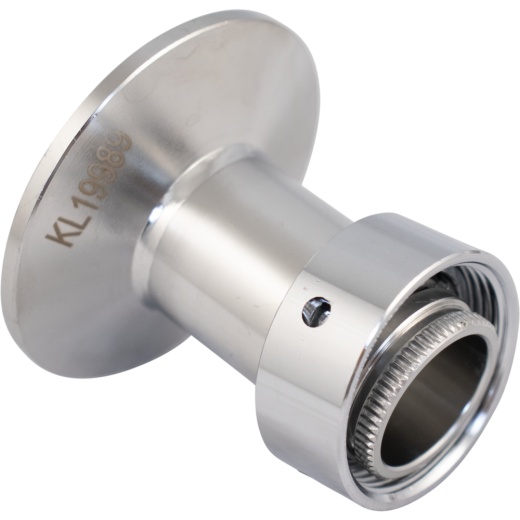 Stainless Tri-Clamp Sample Valve Shank | 1.5 In. T.C. X Beer Faucet Shank | Intertap® | Nukatap®