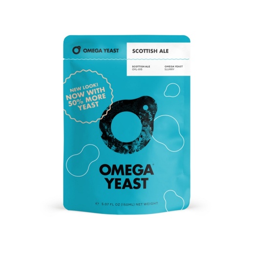Omega Yeast | Oyl-015 Scottish Ale | Beer Yeast | Double Pitch | 225 Billion Cells