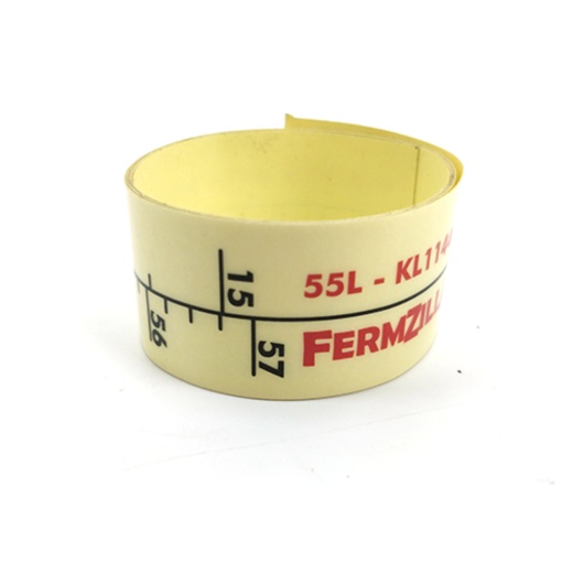 Replacement Graduation Sticker For 55L Fermzilla Conical