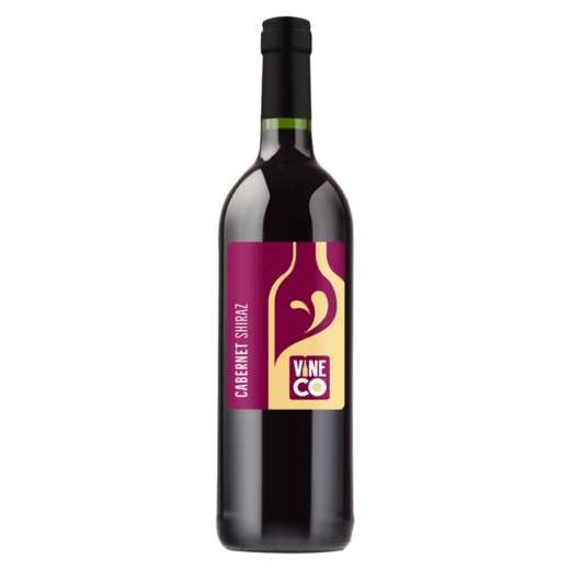 Wine Bottle Labels For Vineco Wine Kit - Cabernet Shiraz (30 Pack)