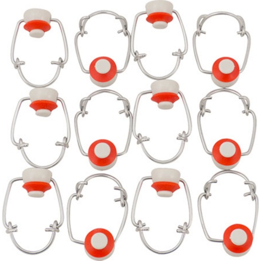 Ez Cap | Replacement Swing Tops For Ez Cap Bottles | 12 Pack