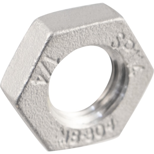Stainless Hex Nut - 1/4 In