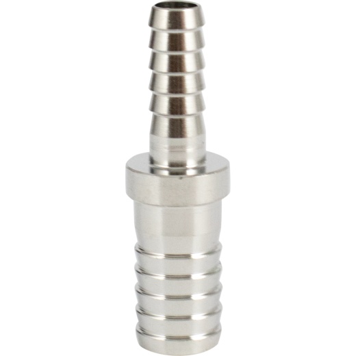 Komos® | Stainless Splicer | 1/4" Barb X 3/8" Barb