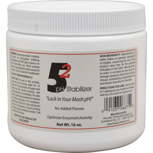 Five Star | 5.2 Ph Stabilizer - The Ultimate Brewing pH Stabilizer