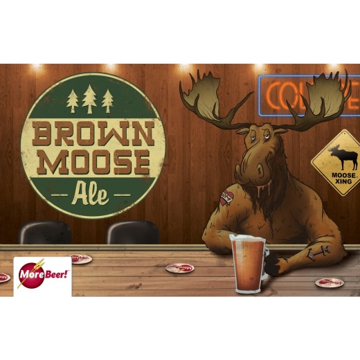 Brown Moose Ale | Big Sky Moose Drool Brown Ale Clone | 5 Gallon Beer Recipe Kit | All-Grain