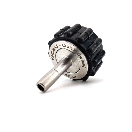 Kegland Quick Swivel Connector | 1/2" X 1/4" Straight Barb | 6.35 Mm Duotight Compatible
