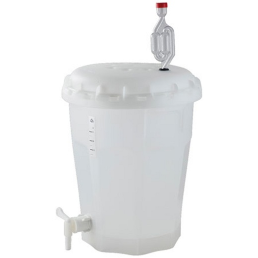 2.5 Gallon Fermenter With Lid & Spigot