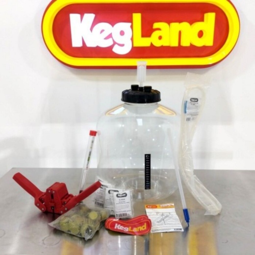 Fermzilla Flat Bottom Fermenter - 7.9 Gal. / 30 L | Starter Kit