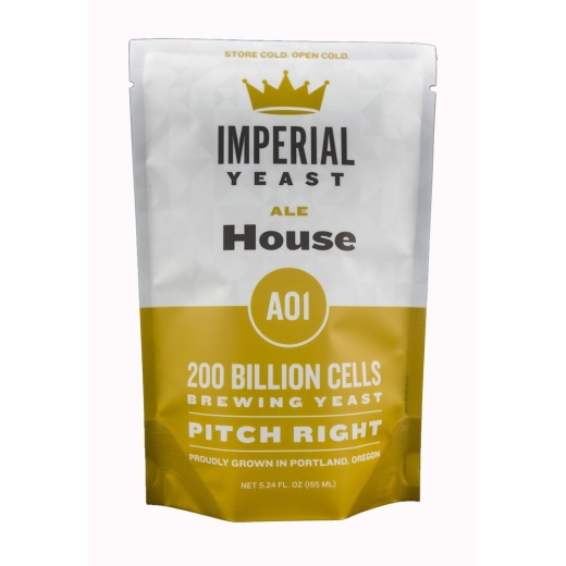 Imperial Yeast | A01 House Ale | Beer Yeast | Double Pitch | 200 Billion Cells