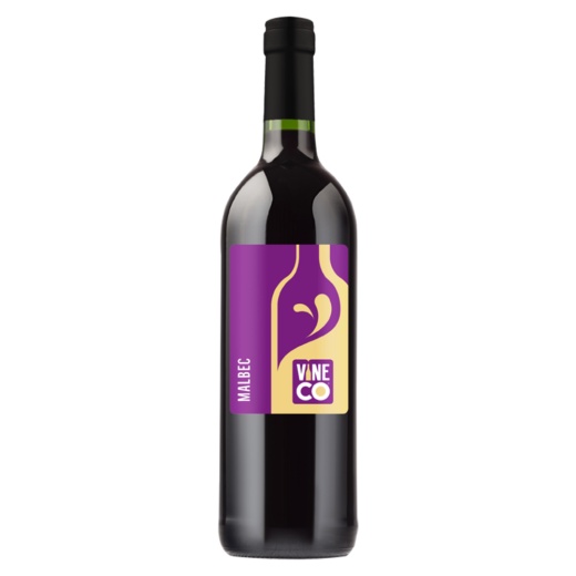 Wine Bottle Labels For Vineco Wine Kit - Malbec (30 Pack)