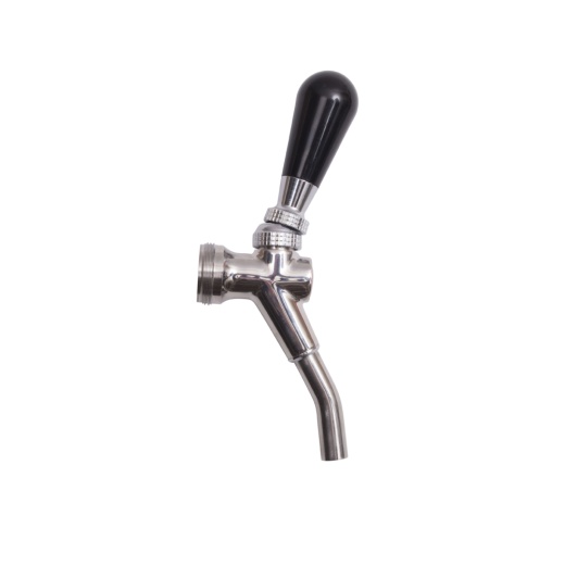 Cmbecker Faucet | V3s Forward Seal | Creamer | 304 Stainless Steel | Bowed Nozzle