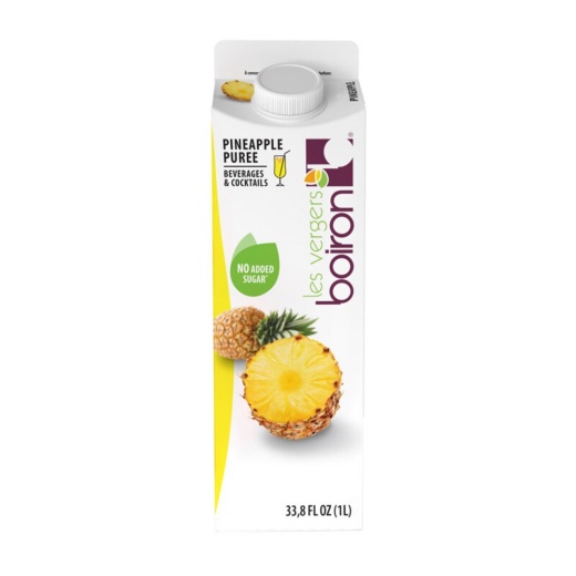 Boiron Pineapple Fruit Puree | 100% Fruit | Shelf Stable | 33 Oz