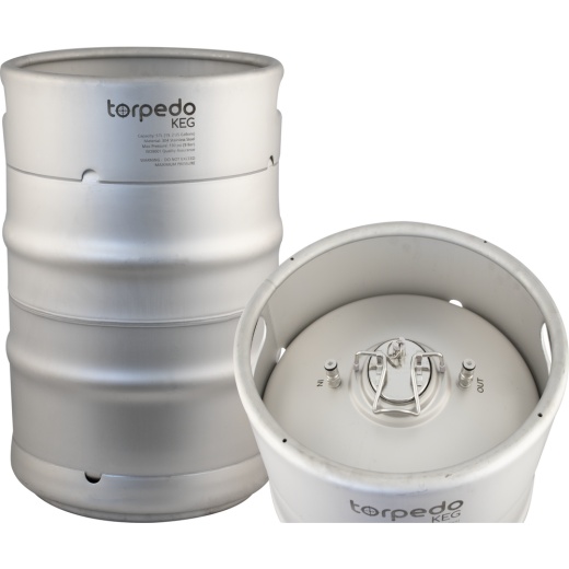 Torpedo Keg | Ball Lock Keg | Stainless Steel Corny Keg | Low2 Keg Lid O-Ring | Superior Oxygen Barrier Properties | 15 Gallon