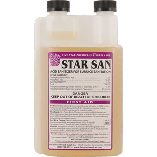Star San Sanitizer - Acid-Based Sanitizer for Home Brewing