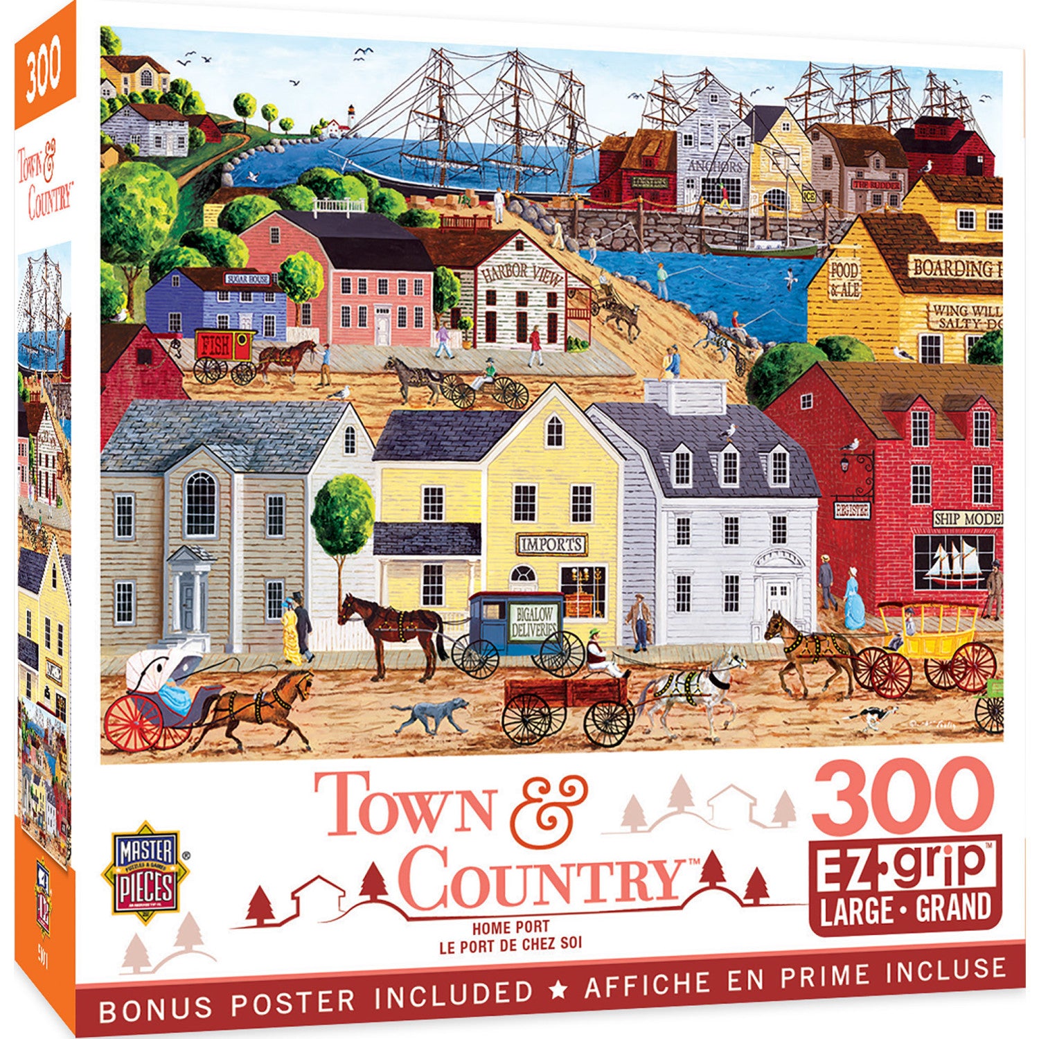 Masterpieces 300 Piece EZ Grip Jigsaw Puzzle - Autumn Warmth - 18x24