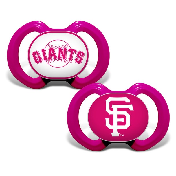 San Francisco Giants Mlb 2-Pack Pacifiers - Pink