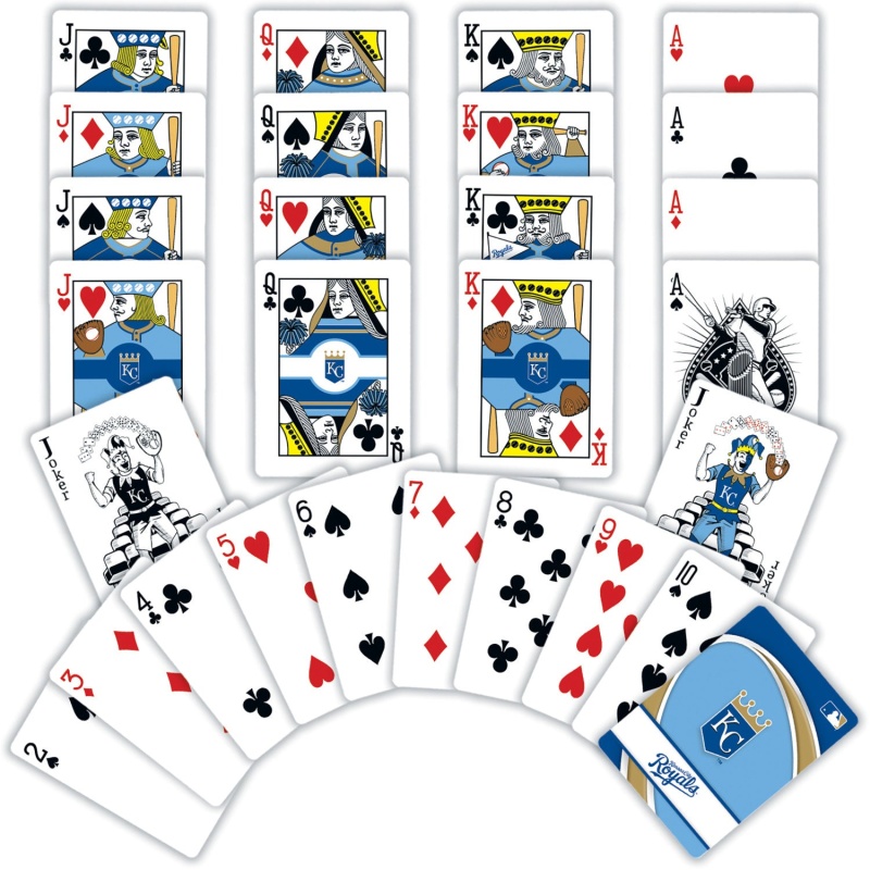 Kansas City Royals Playing Cards - 54 Card Deck