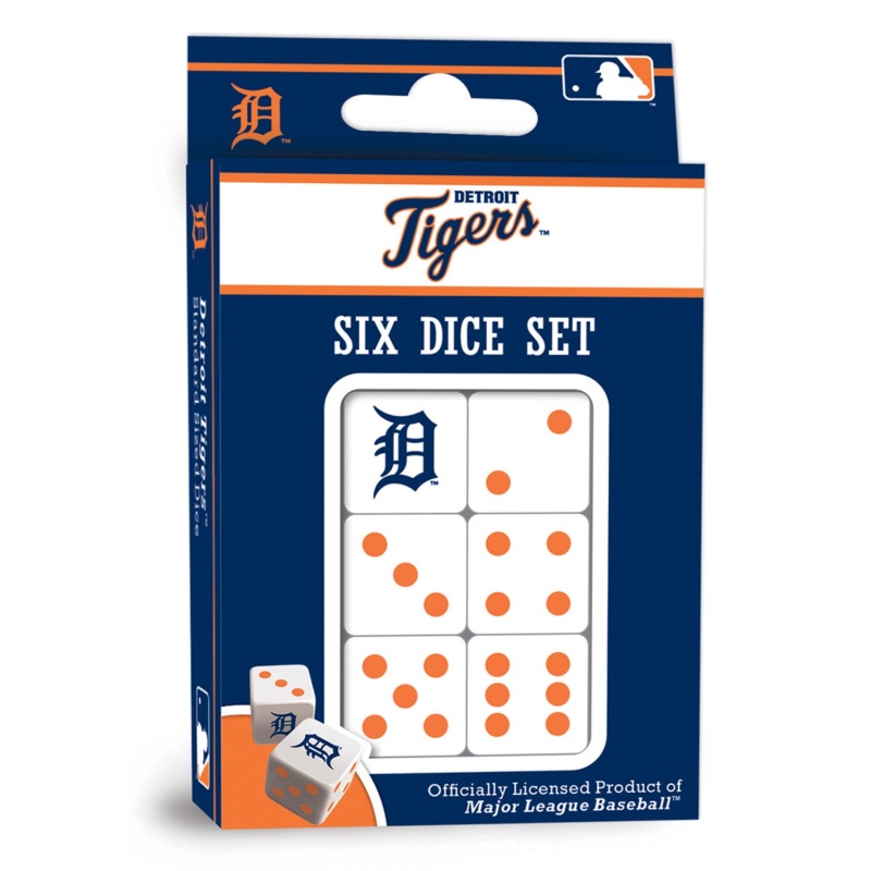 Detroit Tigers Dice Set