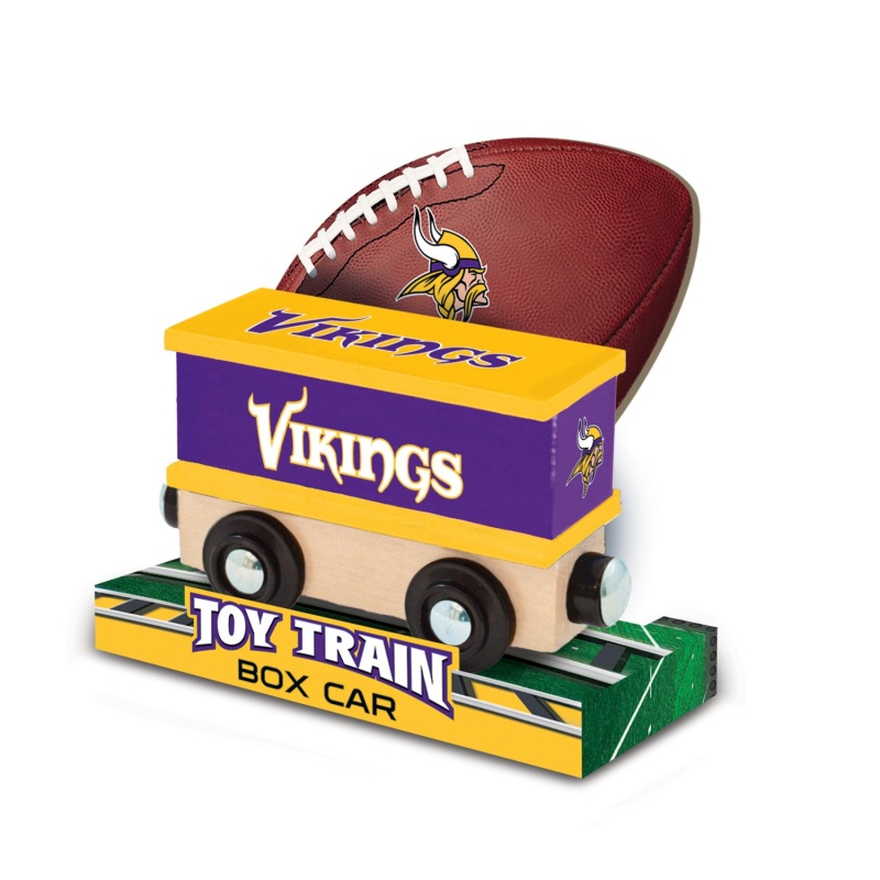Minnesota Vikings Toy Train Box Car