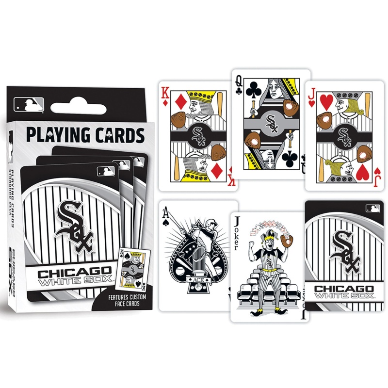 Chicago White Sox Playing Cards - 54 Card Deck