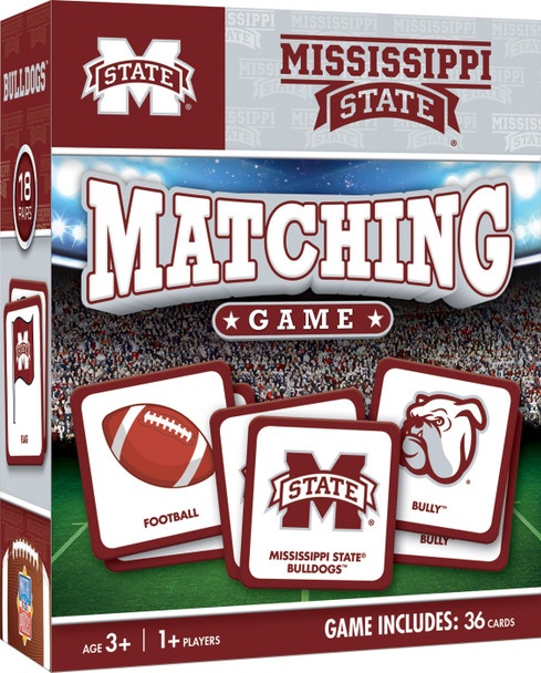 Ncaa Mississippi State Bulldogs Matching Game