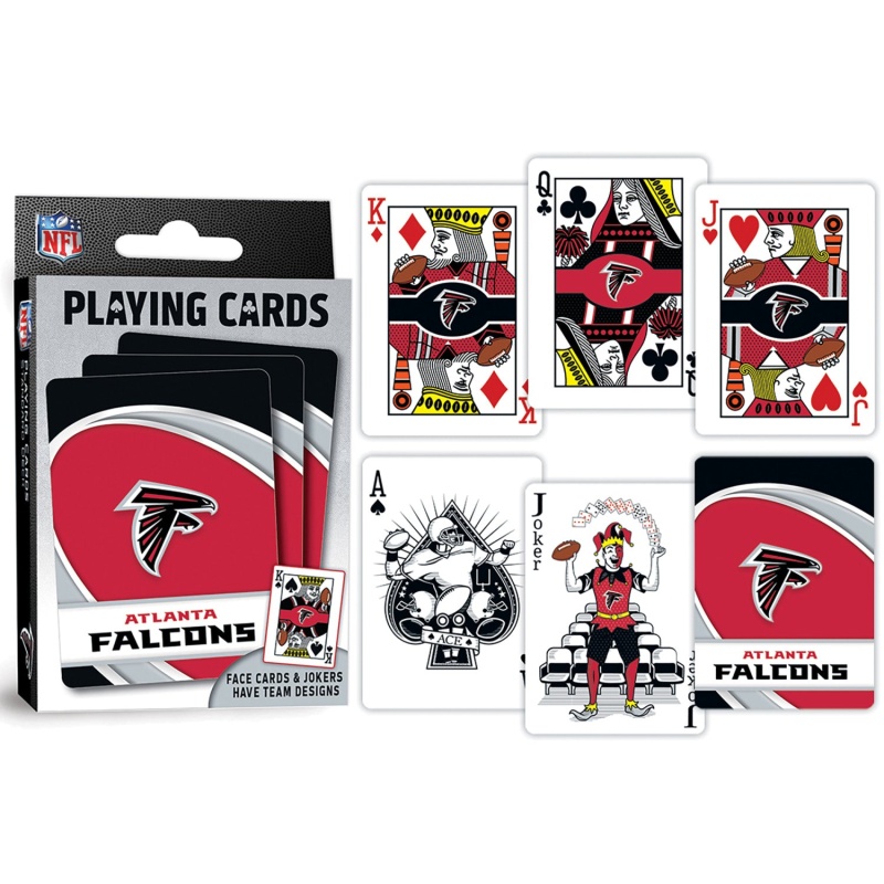 Atlanta Falcons Playing Cards - 54 Card Deck