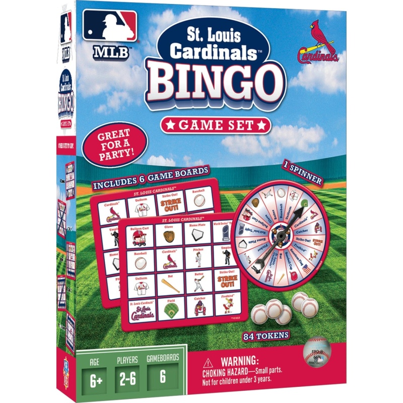 St. Louis Cardinals Mlb Bingo Game