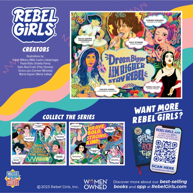 Rebel Girls - Creators 100 Piece Jigsaw Puzzle