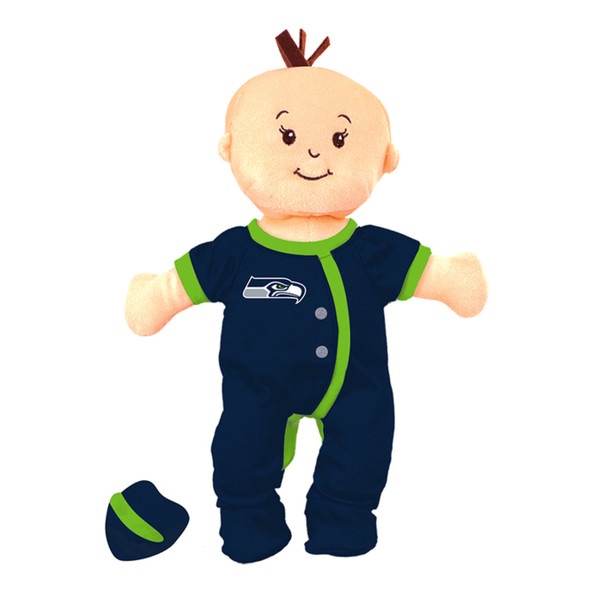 Seattle Seahawks Baby Fan Doll