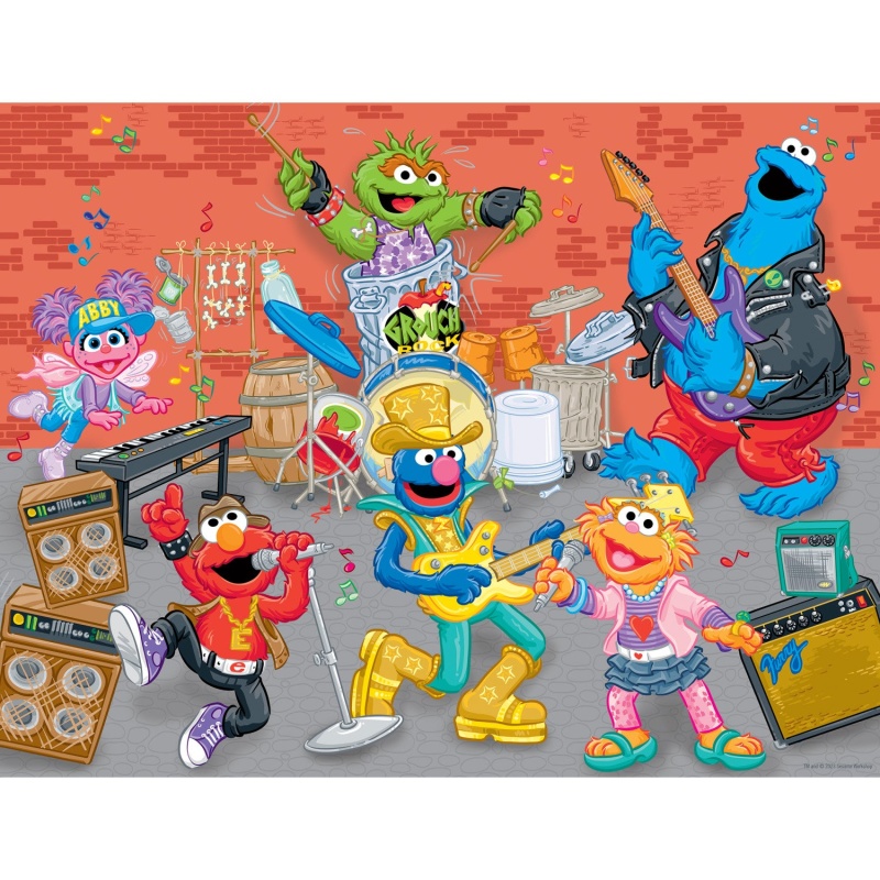 Sesame Street - Rock Stars 36 Piece Jigsaw Puzzle