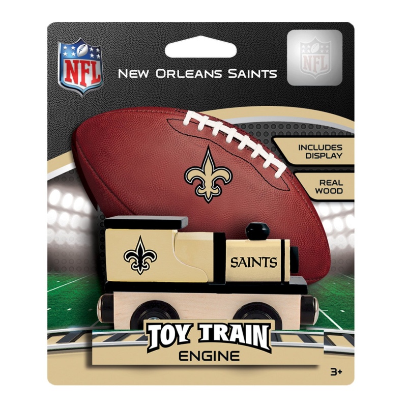 New Orleans Saints Toy Train Engine