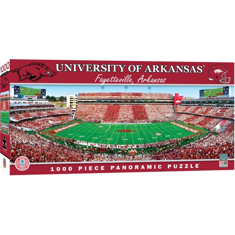 Arkansas Razorbacks 1000-Piece Panoramic Jigsaw Puzzle