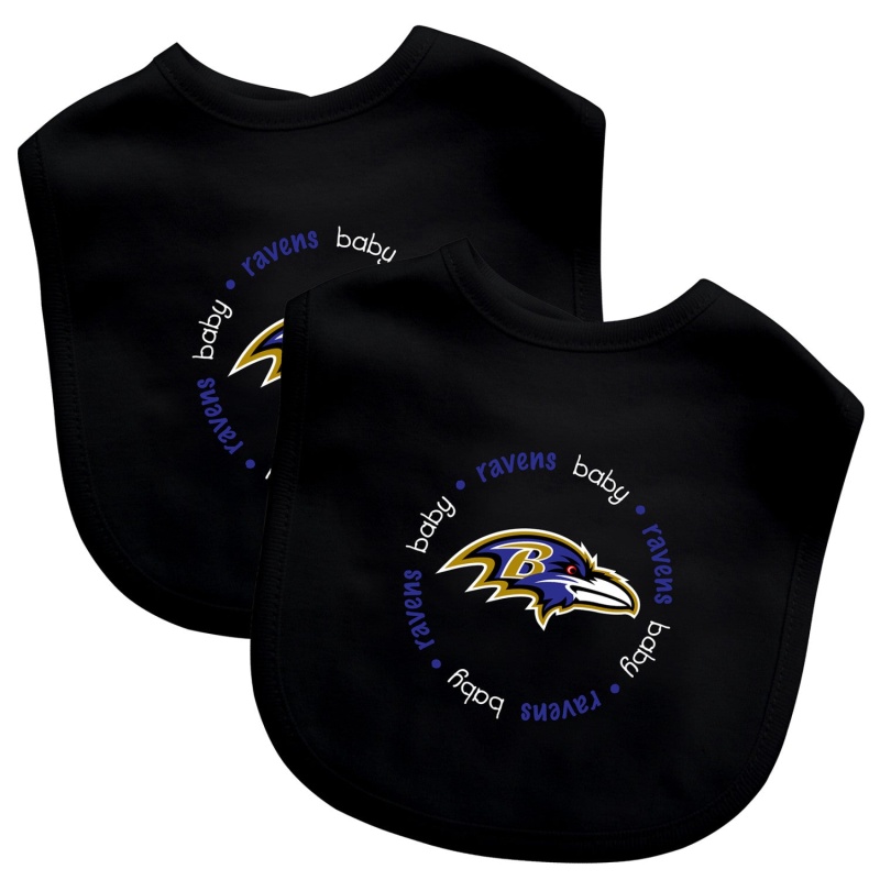 Baltimore Ravens - Baby Bibs 2-Pack
