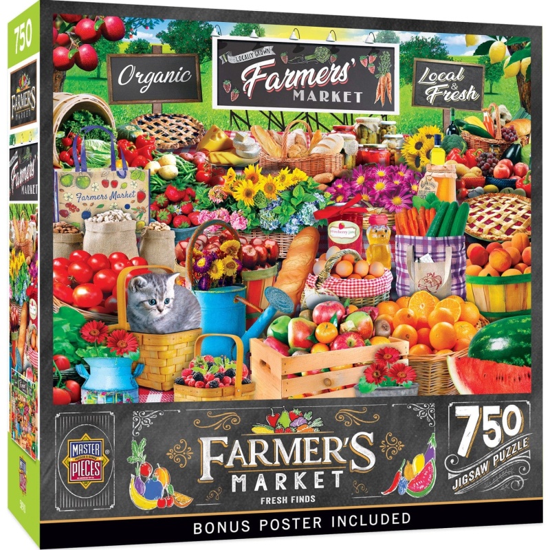 Farmer's Market - Fresh Finds 750 Piece Puzzle